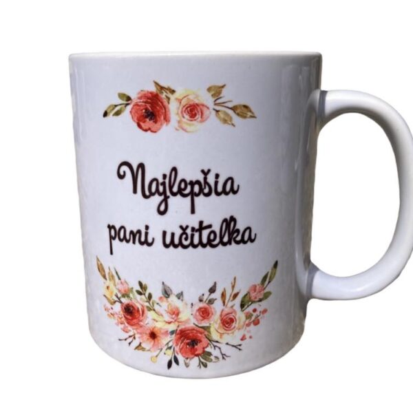 Hrnček Najlepšia pani učiteľka 12
