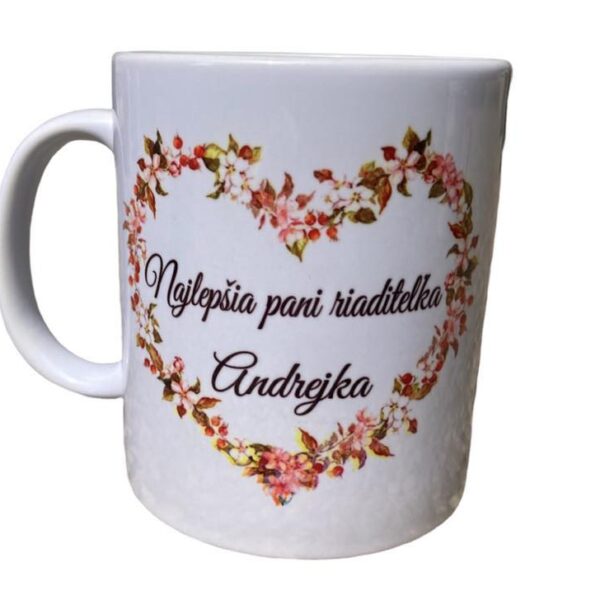 Hrnček Najlepšia pani riaditeľka 15