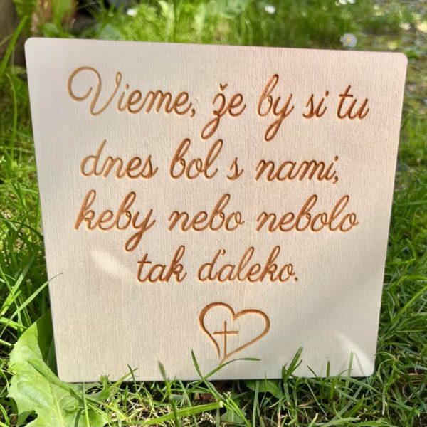 Tabuľka pre zosnulých