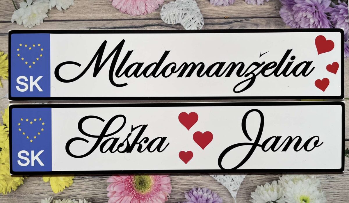 Svadobná špz