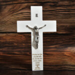 Svadobný kríž biely 14