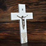 Svadobný kríž biely 14