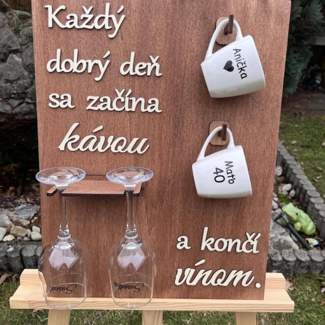 Narodeninový darčekový set pohárov 6