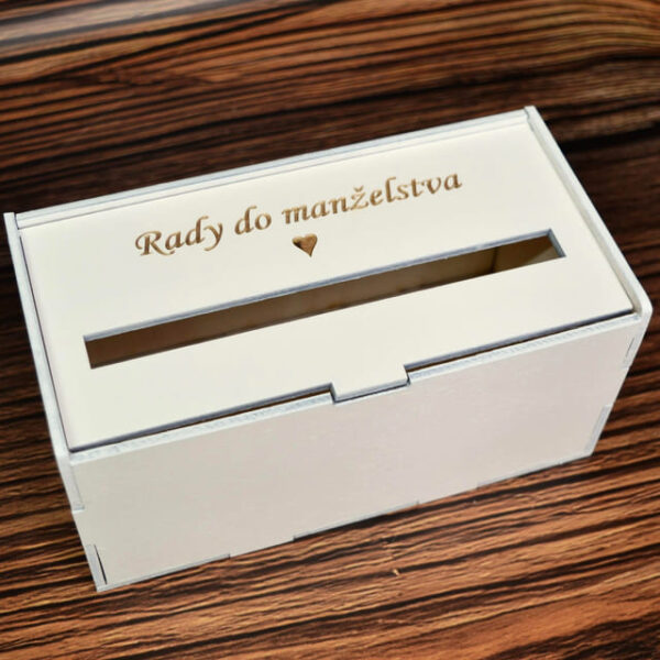 Drevená krabička na rady do manželstva 28