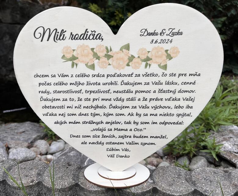 Farebné poďakovanie rodičom s kvietkami 223